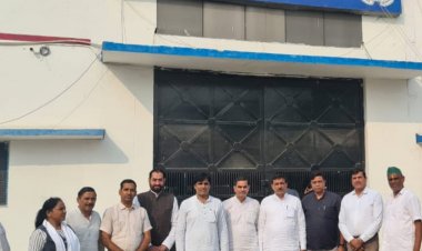 लुकसर जिला जेल मे किसानो से मिला लोकदल प्रतिनिधिमंडल