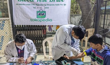 टोकोपीडिया इंडिया ने किया बाल कुटीर में बच्चों के लिए स्वास्थ्य शिविर का आयोजन