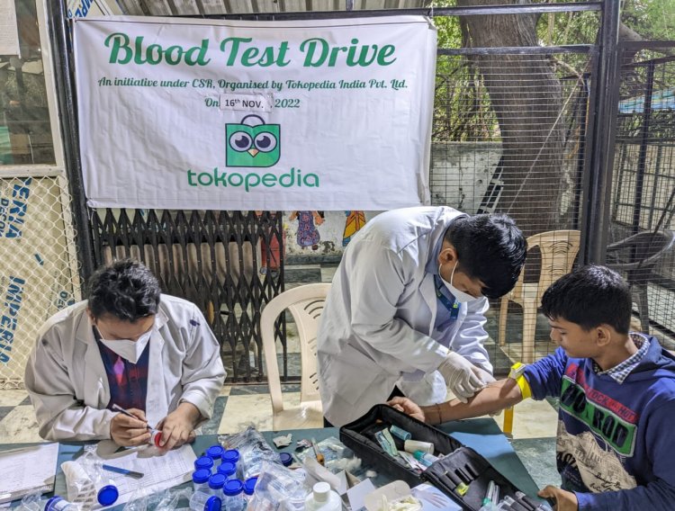 टोकोपीडिया इंडिया ने किया बाल कुटीर में बच्चों के लिए स्वास्थ्य शिविर का आयोजन