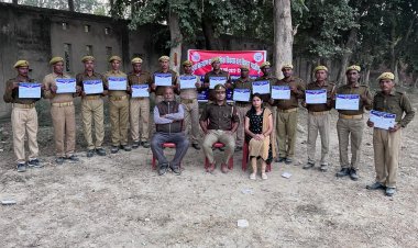 पी आर डी जवानों का सात दिवसीय प्रशिक्षण का हुआ समापन