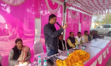 ग्राम प्रधानों ने बिरनो बीडीओ को समस्याओं से कराया अवगत