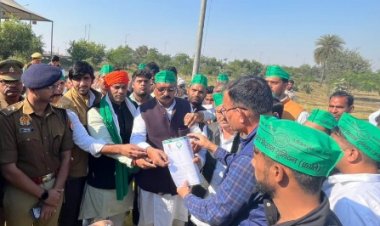 भाकियू ने की ईस्टर्न पेरीफेरल पर पंचायत