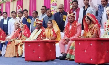 धार्मिक रीति रिवाज से किया गया 11 कन्याओं का विवाह