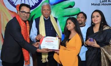 थॉट्स ऑफ कैनवस ऑल इंडिया ग्रुप में भारतवर्ष से 500 बच्चों ने भाग लिया