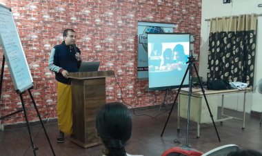 टोस्टमास्टर्स क्लब के सहयोग से "सर्च फॉर मीनिंग एंड माइंडफुलनेस" पर एक व्याख्यान पर किया आयोजन