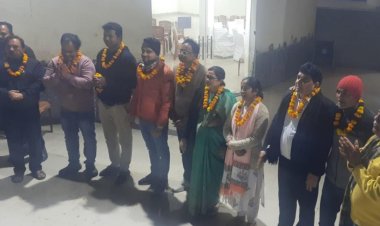 गोल्फ सिटी एओए के चुनाव में नौ सदस्यीय कार्यकारिणी समिति चुनी गई 