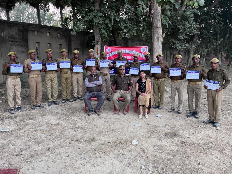 पी आर डी जवानों का सात दिवसीय प्रशिक्षण का हुआ समापन