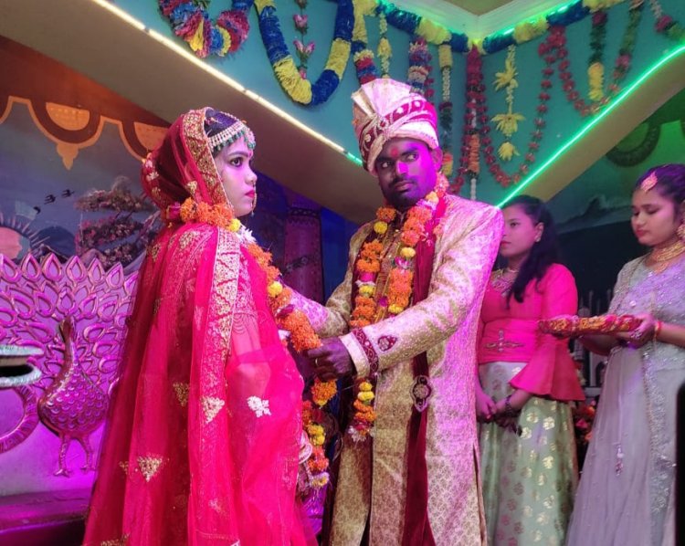 सामाजिक संस्थाओं ने कराया निर्धन परिवार की बेटियो का विवाह