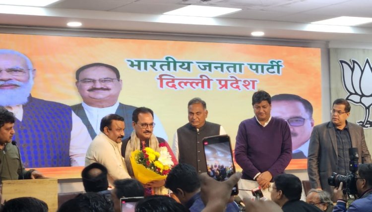 वीरेन्द्र सचदेवा दिल्ली प्रदेश भाजपा के कार्यकारी अध्यक्ष नियुक्त