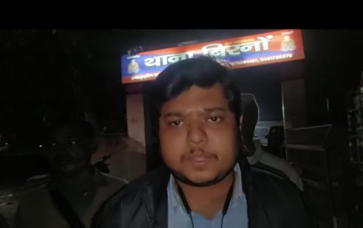 छापेमारी करने गई टिम का अराजक तत्वों ने किया टायर पंचर