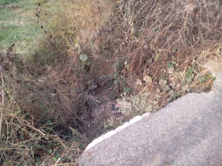 वीर अब्दुल हमीद मार्ग बनने के बाद भी टूटी सड़क व पुलिया , समाजसेवी ने की मुख्‍यमंत्री से शिकायत