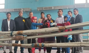 छठी किकबॉक्सिंग प्रतियोगिता का डिप्टी कलेक्टर कोमल पंवार ने किया शुभारंभ
