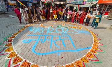 नोएडा भाजपा महिला मोर्चा द्वारा प्रधानमंत्री को धन्यवाद