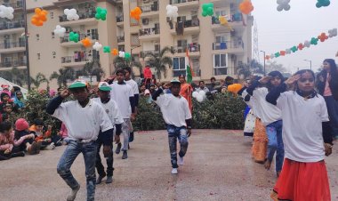 ईएमसीटी की ज्ञानशाला के बच्चो ने मनाया गणतंत्र दिवस