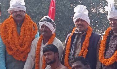 अंकित पहलवान इनवा ने बलिया के पहलवान को दी पटखनी