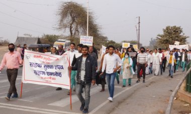 जिम्स ने किया सड़क सुरक्षा जागरूकता कार्यक्रम का आयोजन