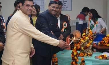 जिम्स में मनाया गया 74 वा गणतंत्र दिवस महोत्सव