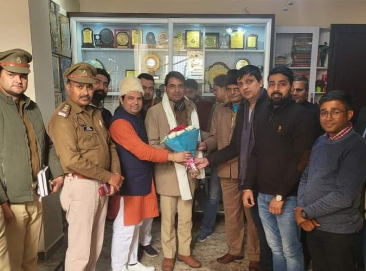 एसीपी के साथ मीटिंग में नोवरा ने रखी गाँवों की समस्याएं 