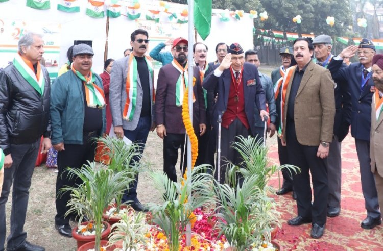 आरडब्ल्यूए सेक्टर 39 ने मनाया 74वां गणतंत्र दिवस