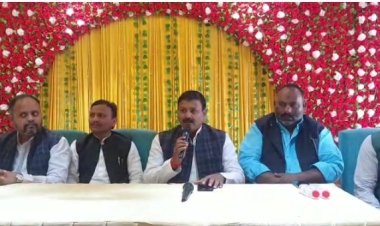 अखिलेश यादव के आगमन से पहले ही विधायक ने बीजेपी पर कसा तंज