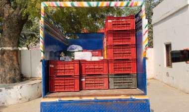 टमाटर के नाम पर कर रहा था शराब की तस्करी, हुआ गिरफ्तार