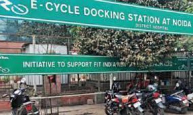 साइकिल स्टेशन पर प्राधिकरण ने खर्च किये एक करोड़ , धरातल पर जाने कब उतरेगी - रंजन तोमर 