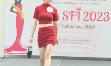सत्यम फैशन इंस्टीट्यूट में Miss SFI  का हुआ सफल आयोजन