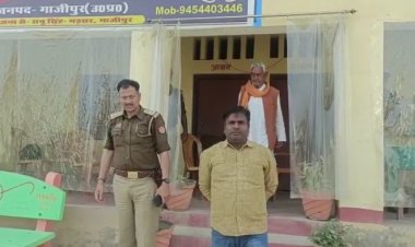 अवैध कट को बंद किए जाने पर विरोध, ग्राम प्रधान सहित भाजपा नेता को पुलिस ने बैठाया