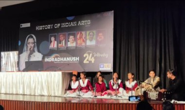 इंद्रधनुष कार्यशाला का समापन भारतीय कला संस्कृति के इतिहास के सेमिनार के साथ हुआ संपन्न