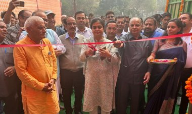 वेस्ट मैनेजमेंट कारपोरेशन के सैक्टर-50 की ग्रीन बैल्ट में लगे प्लांट का हुआ उद्घाटन