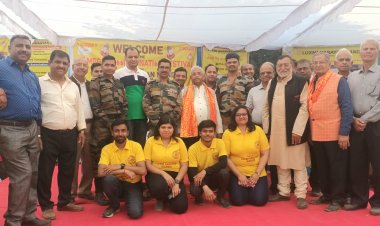 लक्ष्मी नारायण मंदिर ट्रस्ट ने आयोजित किया विशाल रक्त दान महोत्सव