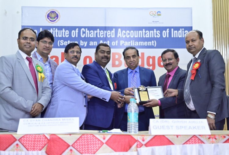 आईसीएआई की गौतम नगर शाखा द्वारा टॉक ऑन बजट सेमिनार का हुआ आयोजन