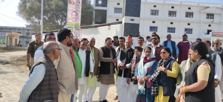 सपा प्रमुख अखिलेश यादव के आगमन की तैयारी पुरी,  कल आयेंगे