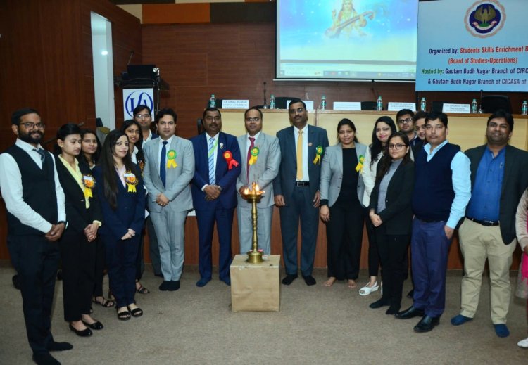 दो दिवसीय मेगा सीए स्टूडेंट्स कांफ्रेंस का हुआ आयोजन
