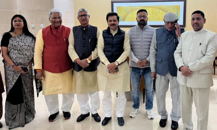 विदेश मंत्रालय के आदेश पर 'हिंदी विश्व सम्मेलन' में शामिल होने के लिए राज्यसभा सांसद रामचंद्र जांगड़ा फिजी रवाना