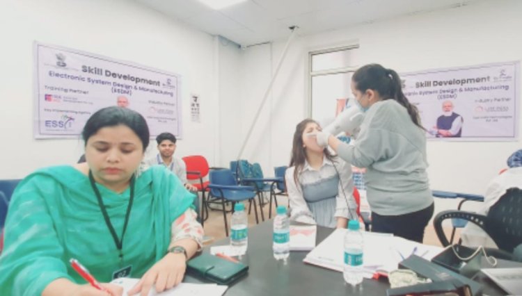 तीन दिवसीय स्वास्थ्य जांच शिविर का हुआ आयोजन