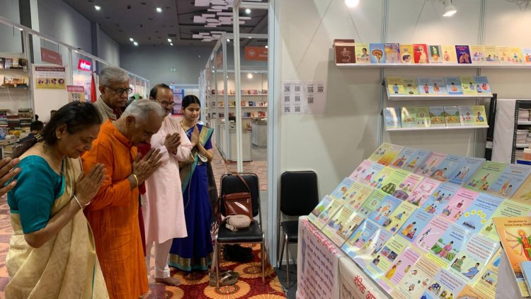 दिल्ली के विश्‍व पुस्तक मेले में सनातन संस्था की ग्रंथ- प्रदर्शनी का शुभारंभ 