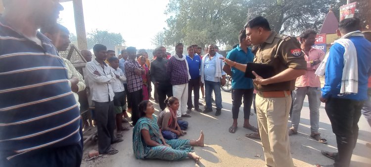 तेज रफ्तार पिकअप ने मोटरसाइकिल सवार को रोंदा, हुई मौत