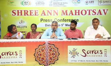 सरस मेले में श्री अन्न महोत्सव आज से