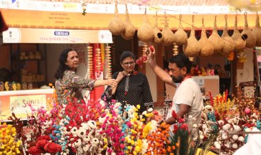 सरस मेले में पूर्वोत्तर राज्यों के उत्पादों की हुई जमकर खरीददारी