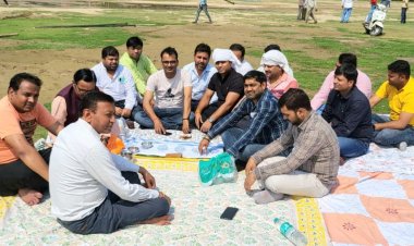 चतुर्थ श्री श्याम फाल्गुन महोत्सव के लिए हुआ भूमि पूजन