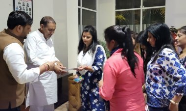 गौतम बुद्ध नगर विकास समिति के सदस्यों ने दादरी विधायक तेजपाल नागर को बतायी समस्याएँ