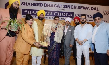 बसंती चोला दिवस ​​पर केंद्रीय मंत्रियों ने भगत सिंह राजगुरु और सुखदेव को दी श्रद्धांजलि