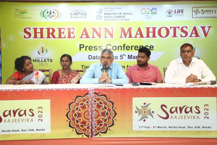 सरस मेले में श्री अन्न महोत्सव आज से