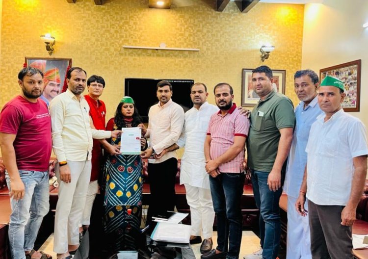 दर्जनों पदाधिकारी ने छोड़ी भारतीय किसान यूनियन अजगर भाकियू अंबावता में हुए शामिल