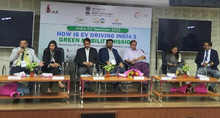 भारी उद्योग मंत्रालय एवं फीवा की इलेक्ट्रिक वीकल्स सेमीनार संपन्न      