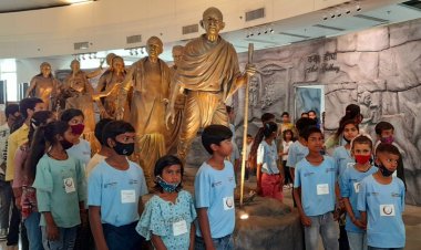 चैलेंजर्स के बच्चों ने देखा राष्ट्रपति का घर