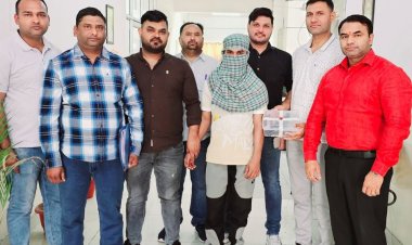 इरफान छेनू गिरोह का खूंखार शार्पशूटर पुलिस द्वारा गिरफ्तार