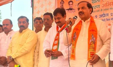 मोटे अनाज पर विशेषता बताते हुए कहा की मोटे अनाज स्वास्थ के अति आवश्य है - डॉ महेश शर्मा