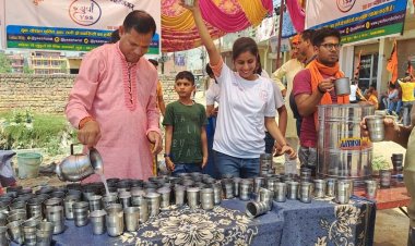 हनुमान जन्मोत्सव की शोभा यात्रा में पर्यावरण संरक्षण 
